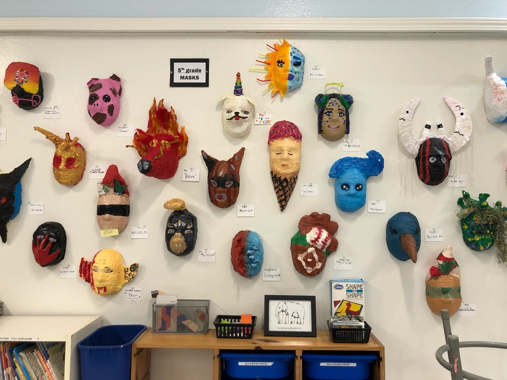 8th Grade Plaster Masks! - Explorer West Middle School